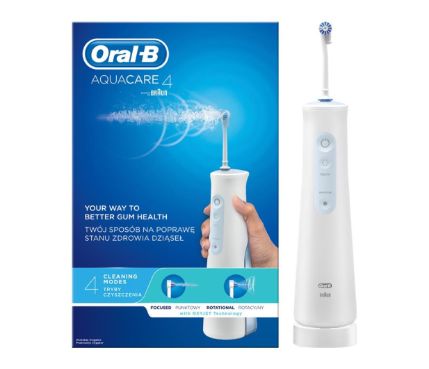 Oral-B Irygator AquaCare 4 (biały) - 543927 - zdjęcie